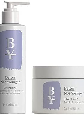 Better Not Younger Silver Lining Purple Brightening， Volu