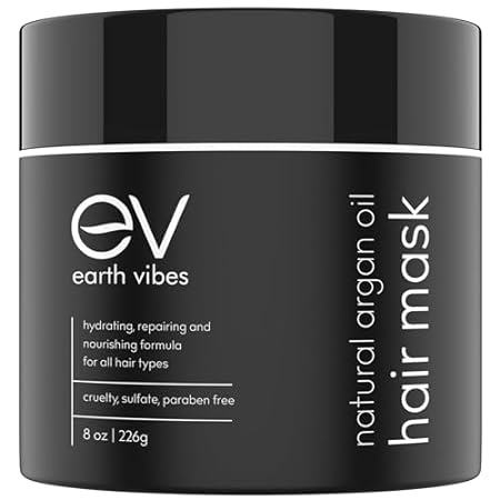 Earth Vibes Hydrating Argan Oil Hair Mask Conditioner - D