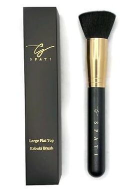 Flat Top Kabuki Foundation Brush Premium Makeup Brush for
