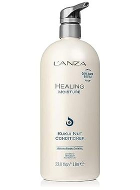 L'ANZA Healing Moisture Kukui Nut Conditioner， Renews Str