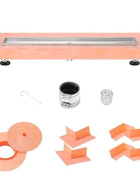 24 Inch Linear Drain Compatible with Schluter Systems Ker