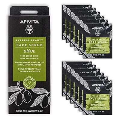 APIVITA Express Beauty Face Scrub Olive for Deep Exfoliat