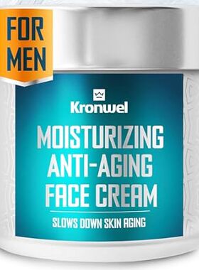 Organic Face Moisturizer for Men， Anti Aging Moisturizing
