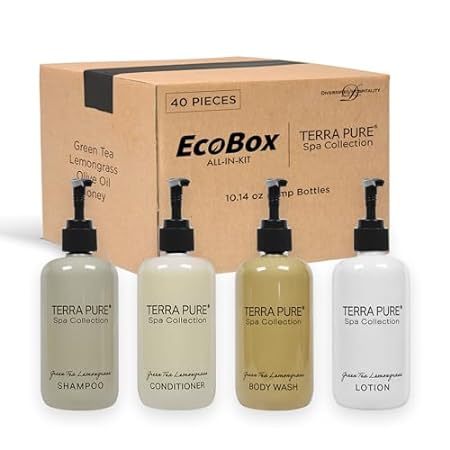 Terra Pure Spa Collection 40 Piece Ecobox All-In-Kit | Gr