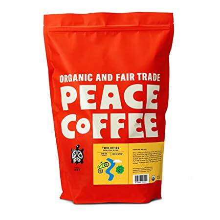 Peace Coffee Twin Cities Blend | 5 lb Ground Dark Roast |