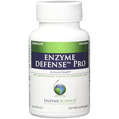 Enzyme Defense Pro， 60 Capsules–Immunity Support Suppleme