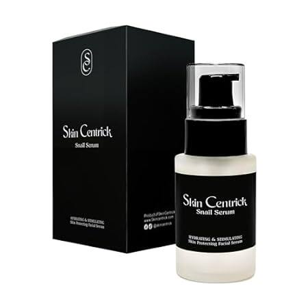 Snail Mucin Serum - Hydrating Serum for Face and Neck wit