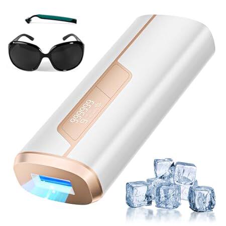 Laser Hair Removal with Painless Ice Cooling Permanent IP