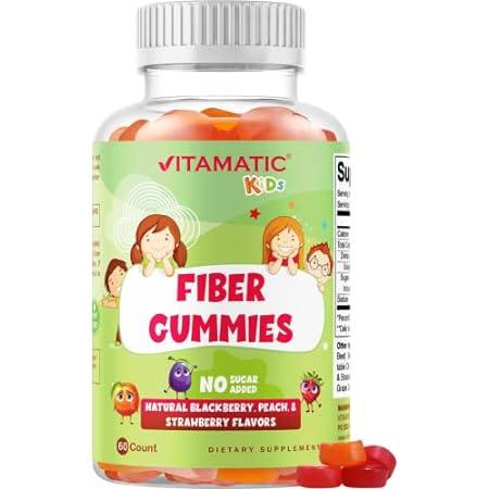 Vitamatic Kids Prebiotic Fiber Gummies for Adults - 4G Fi