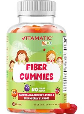 Vitamatic Kids Prebiotic Fiber Gummies for Adults - 4G Fi