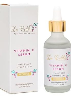 Recover Vegan Vitamin C Serum for Face， Stabilized Vitami