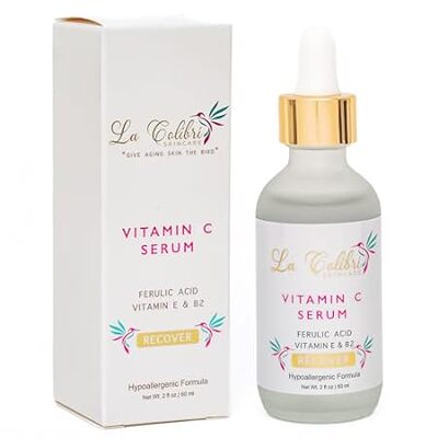 Recover Vegan Vitamin C Serum for Face， Stabilized Vitami