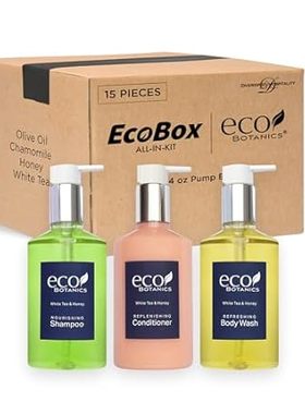 Eco Botanics 15 Piece Ecobox All-In-Kit | White Tea and H