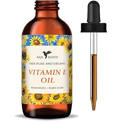 Pure Vitamin E Oil， Moisturizer for Skin， Face， Body， Na