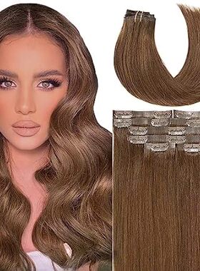 Lacer Hair Seamless Clip in Hair Extensions 9A Grade Virg