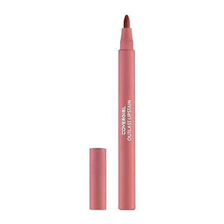 COVERGIRL Outlast， 10 Sugey Girl， Lipstain， Smooth Applic