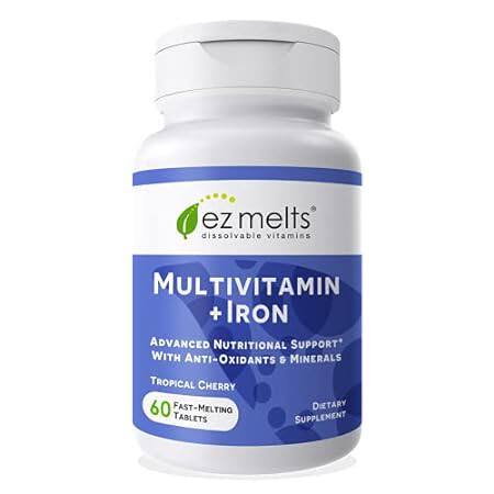 EZ Melts Dissolvable Multivitamin with Iron for Women &am