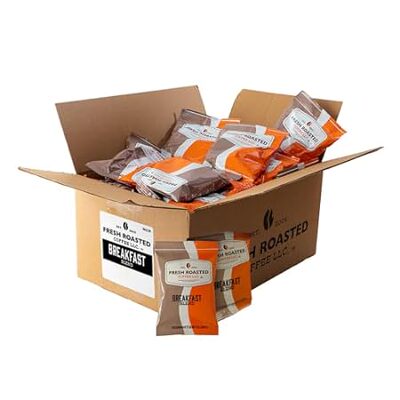 Fresh Roasted Coffee， Breakfast Blend， Kosher， Pre-Ground