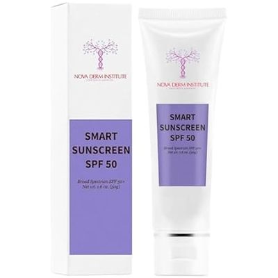 Smart Sunscreen Daily SPF 50 Face Sunscreen - Clear Zinc