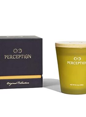 PERCEPTION AROMAS Luxury Scented Candle | Bamboo Jasmine