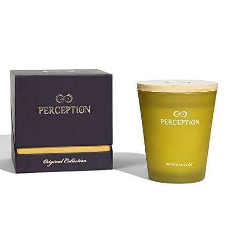 PERCEPTION AROMAS Luxury Scented Candle | Bamboo Jasmine
