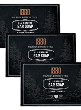 Live Bearded - Bar Soap | 1880， Pack of 3