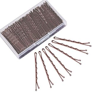 Bobby Pins Brown Hair, MORGLES 240pcs Brown Bobby Pins Ha
