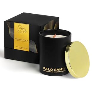 Palo Santo Candle， Wood Wick Candles That Crackle， Scente