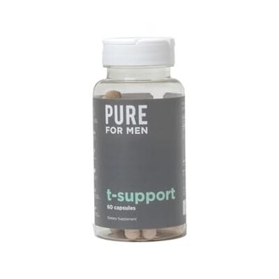Pure for Men T-Support Supplement | Vegetarian Total Supp