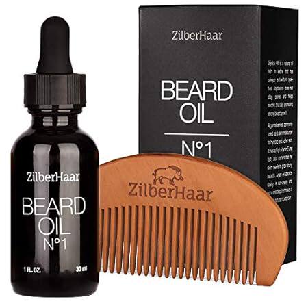 ZilberHaar Beard Oil №1 - Pure， Organic Moroccan Argan an