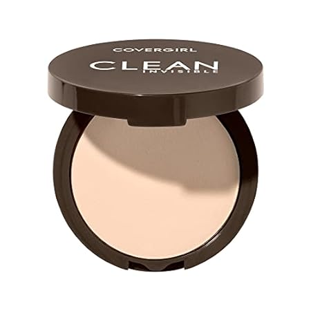 Covergirl Clean Invisible Pressed Powder， Lightweight， Br
