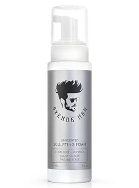 Avenue Man Unscented Sculpting Foam - 7 Oz Firm Hold Volu
