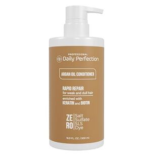 Argan and Free Biotin Salt with Conditioner Oil Keratin