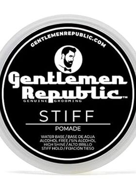 Gentlemen Republic 8oz Stiff Pomade - Lightweight All-Day
