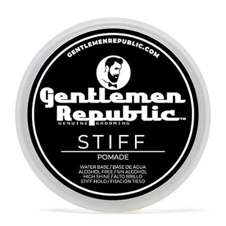 Gentlemen Republic 8oz Stiff Pomade - Lightweight All-Day