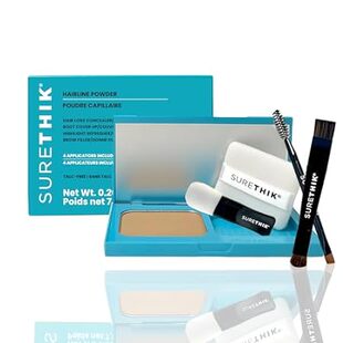 SURETHIK 4-in-1 Enhanced Hairline Powder Kit - Conceal Th