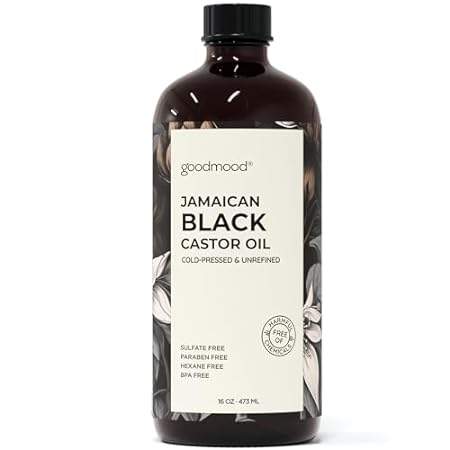GOODMOOD Jamaican Black Castor Oil for Hair Growth， Jamai