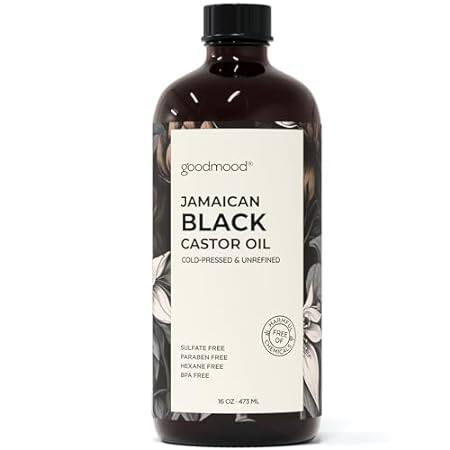GOODMOOD Jamaican Black Castor Oil for Hair Growth， Jamai