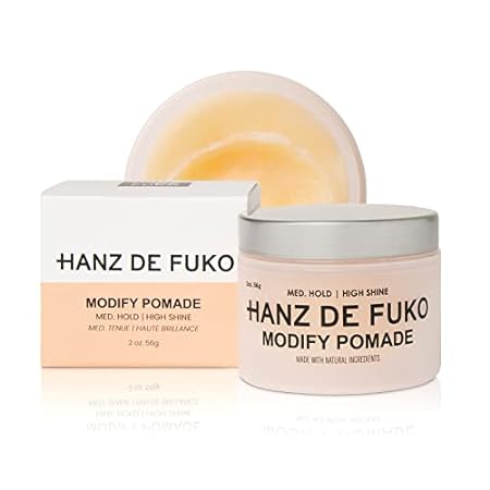 Hanz de Fuko Modify – Premium Mens Hair Styling Pomade wi