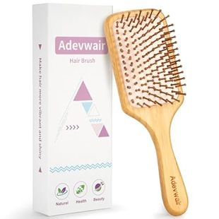Wood Paddle for Hair Men Bamboo Women Massagi Brush