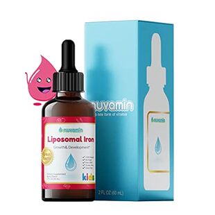 Nuvamin – Liquid Liposomal Iron Drops for Baby， Toddlers，