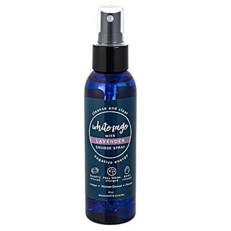 White Sage and Lavender Spray for Clearing Negative Energ