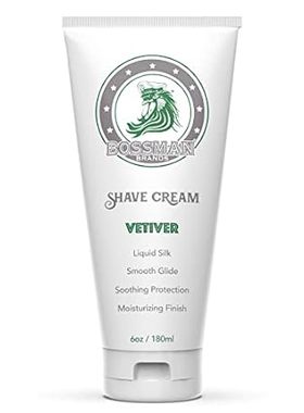 Bossman Liquid Silk Shaving Cream - Travel Shave Cream Se