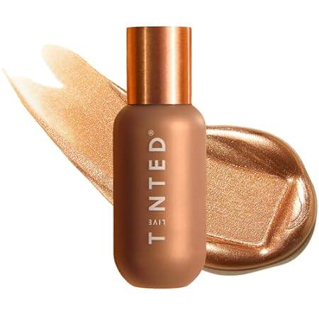 Live Tinted Hueglow Liquid Highlighter Drops in Dusk， Bro