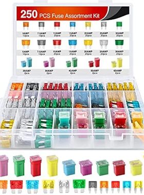 Nilight Blade Jcase Car Fuse Assortment Kit 5A 7.5A 10A 1