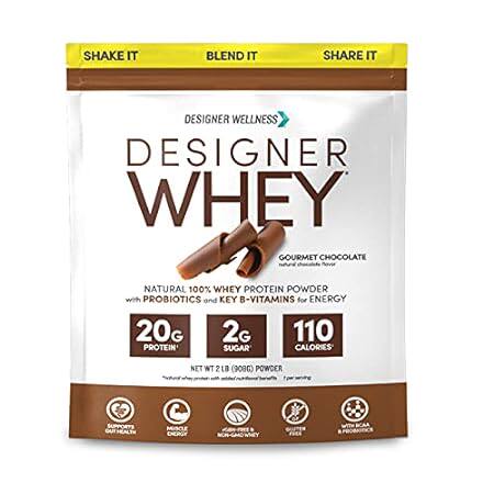 Designer Wellness， Designer Whey， Natural Whey Protein Po