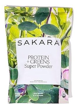 Sakara Protein + Greens Super Powder， 30 Servings - Organ