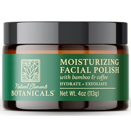 Moisturizing Facial Polish， Gentle Face Scrub， 2-in-1 Fac