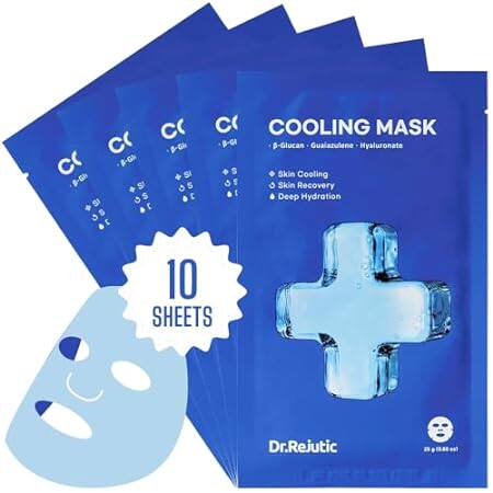 Soothing Cooler Collagen Sheet Mask - Skin Repair， Pore M