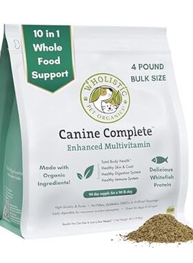 Wholistic Pet Organics Canine Complete: Multivitamin for